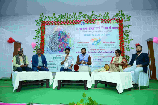 कला की शिक्षा एवं शिक्षा में कला विषयक राष्ट्रीय कार्यशाला सफलतापूर्वक संपन्न